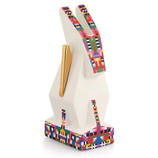 Alessi Figurka z porcelany HOLYHEDRICS Donkey - zdjęcie 2