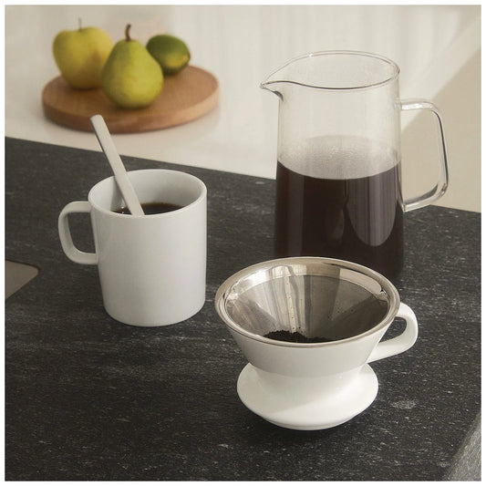 Alessi Karafka z filtrem do slow coffee - widok 5 zdjęcie wariantu KT01S1