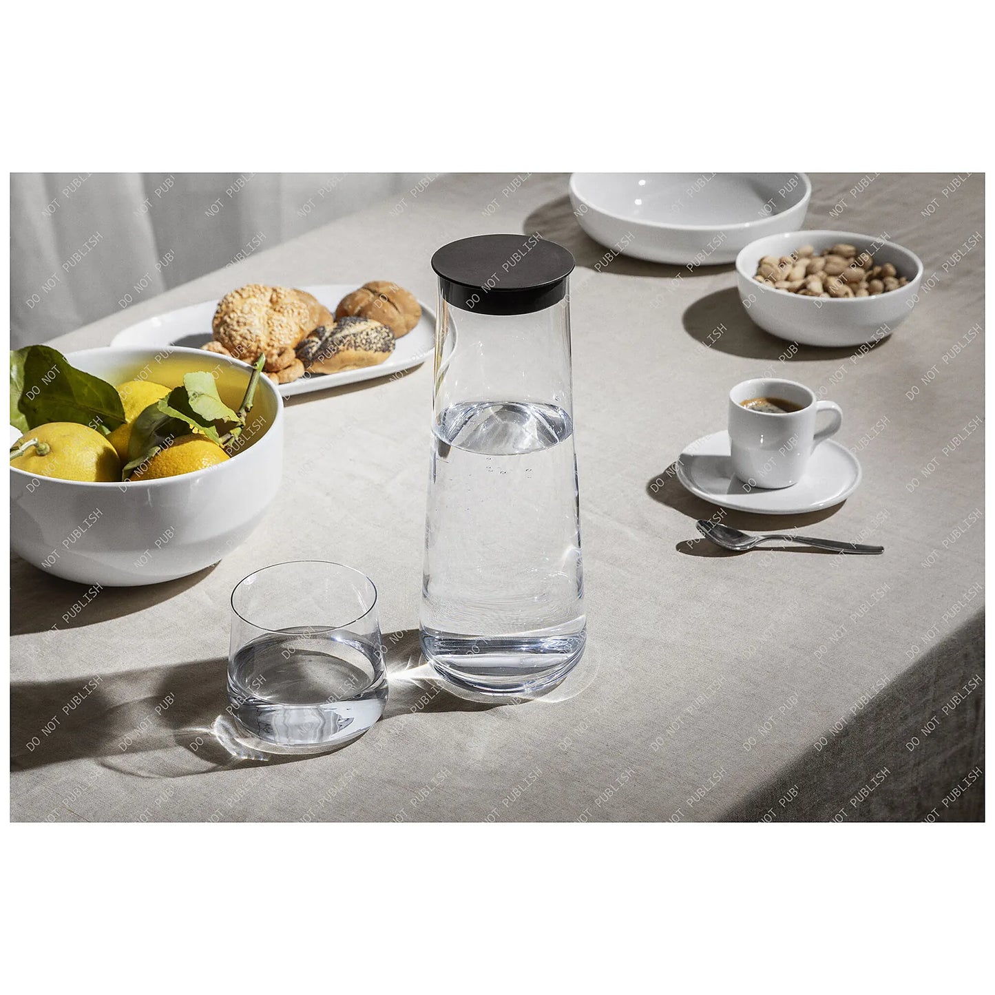 Alessi Karafka z korkiem Eugenia - widok 2 zdjęcie wariantu NF09-3100