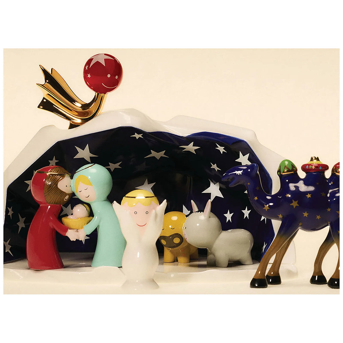Alessi Porcelanowa szopka Happy Eternity Baby Large - zdjęcie 2