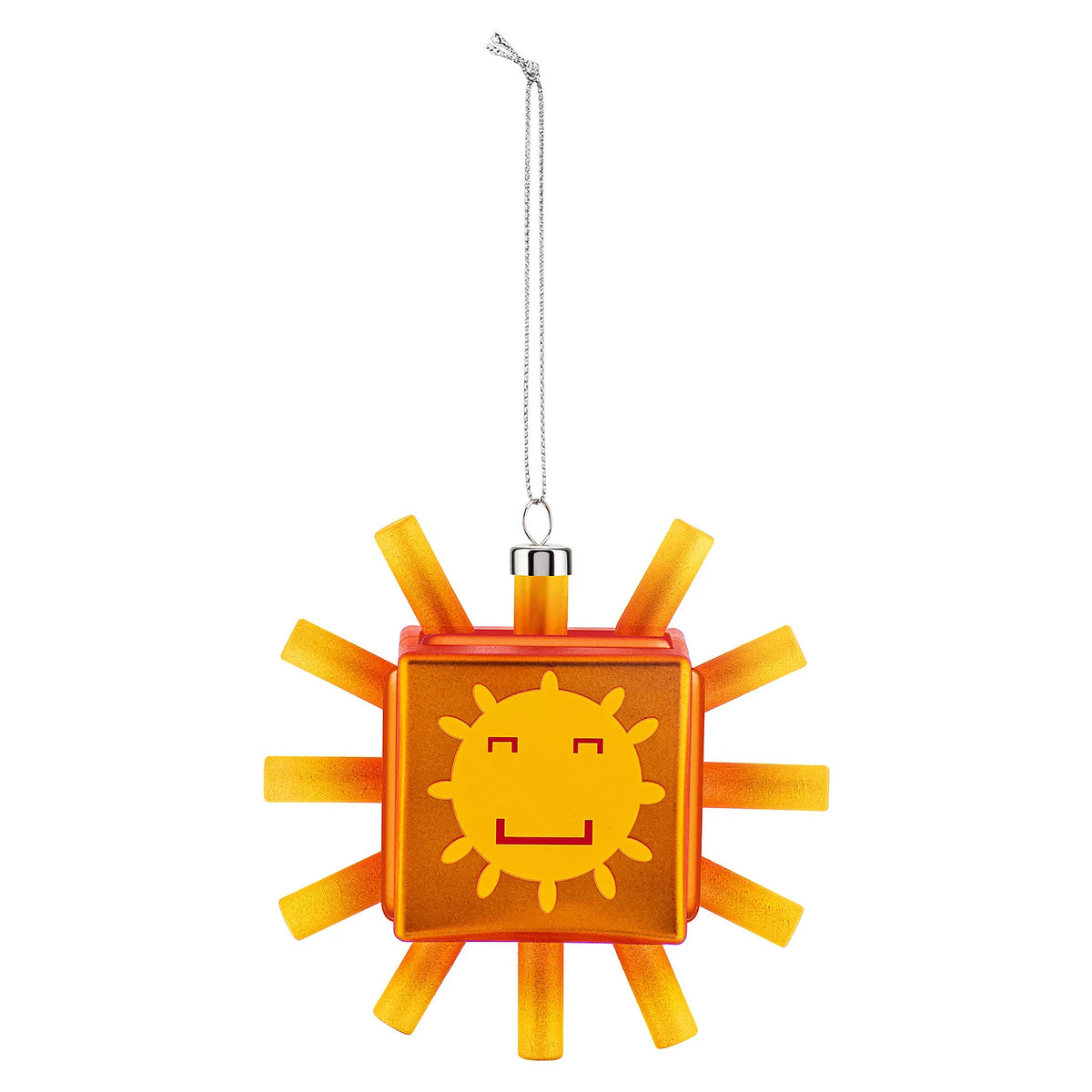 Alessi Szklana bombka choinkowa Palle Quadrate Sunflake - zdjęcie główne