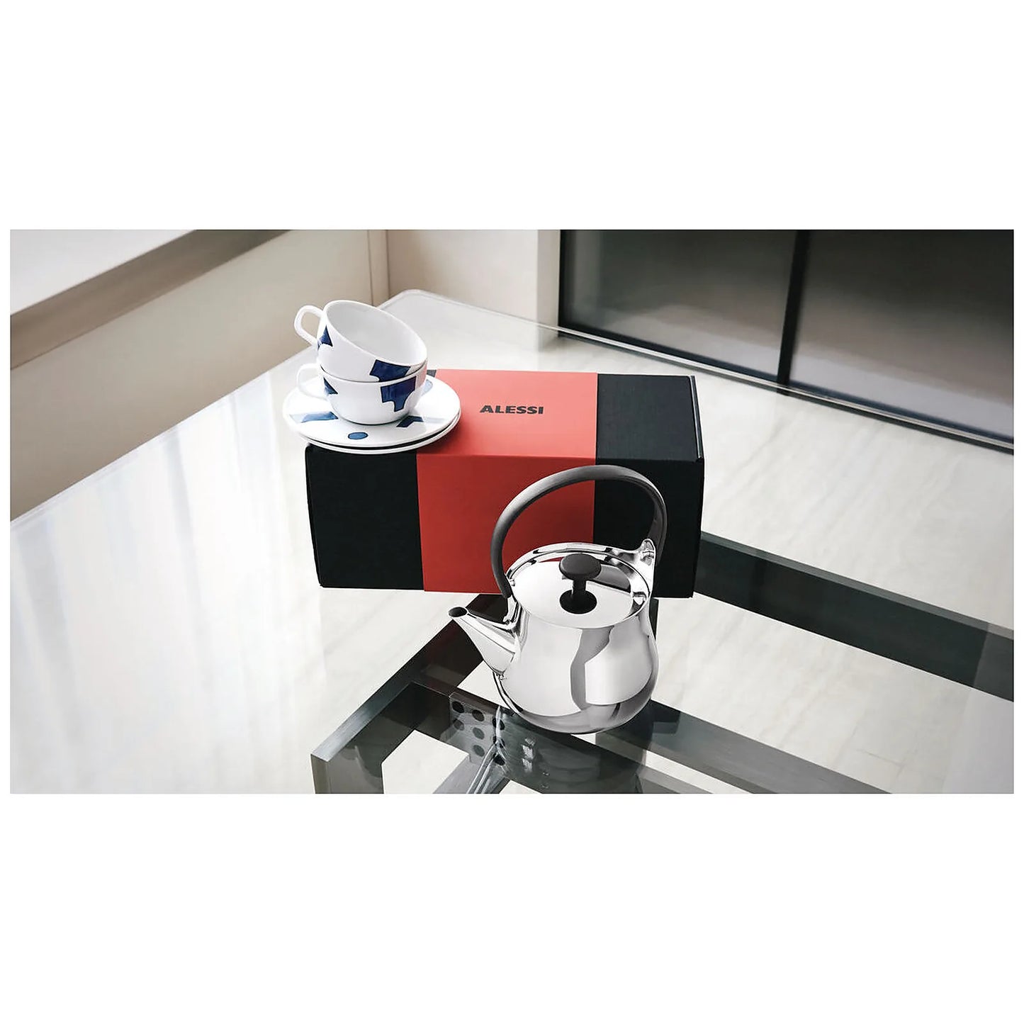 Alessi Zestaw prezentowy do herbaty Alessi & Tea - widok 2 zdjęcie wariantu NF01SET