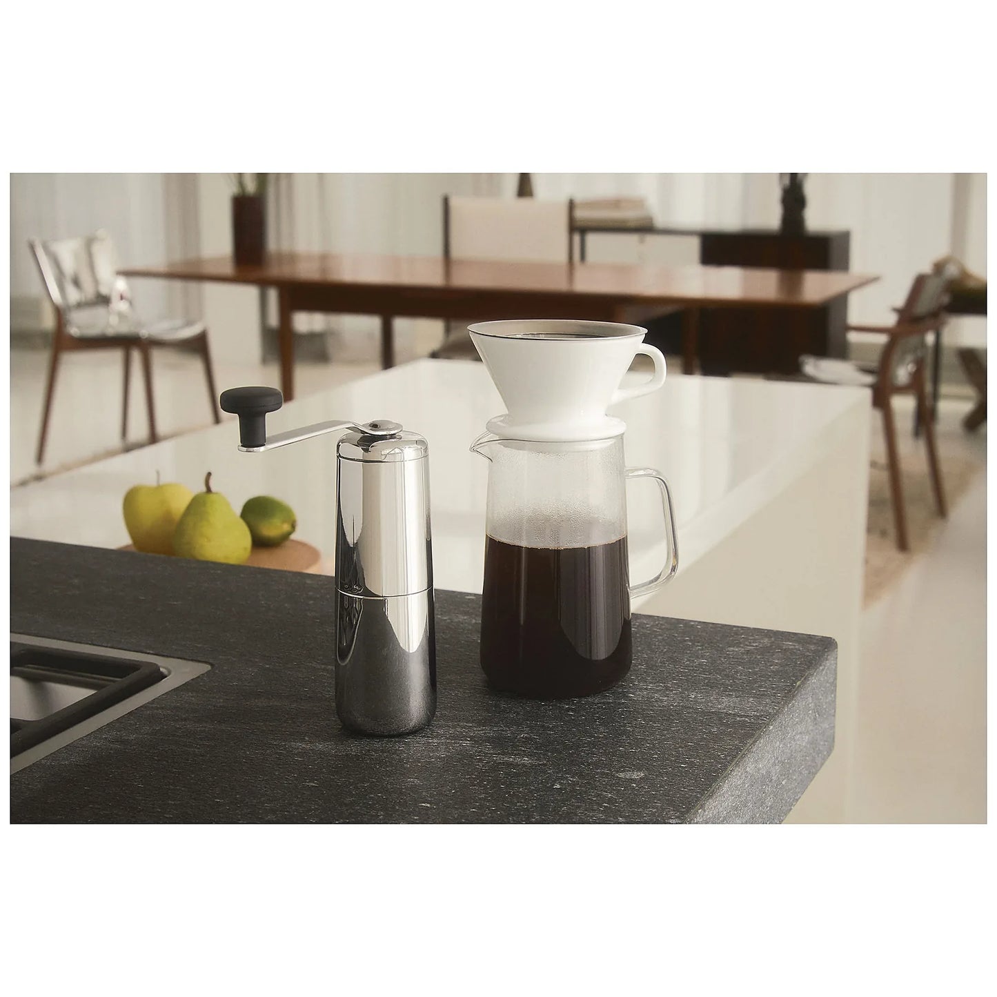 Alessi Zestaw z młynkiem do slow coffee - widok 4 zdjęcie wariantu KT01SET