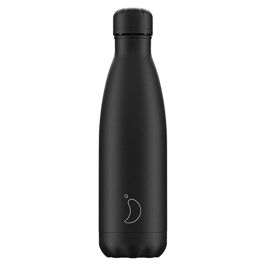 Chilly's Bottles Butelka termiczna Monochrome 500 ml - wariant kolor czarny