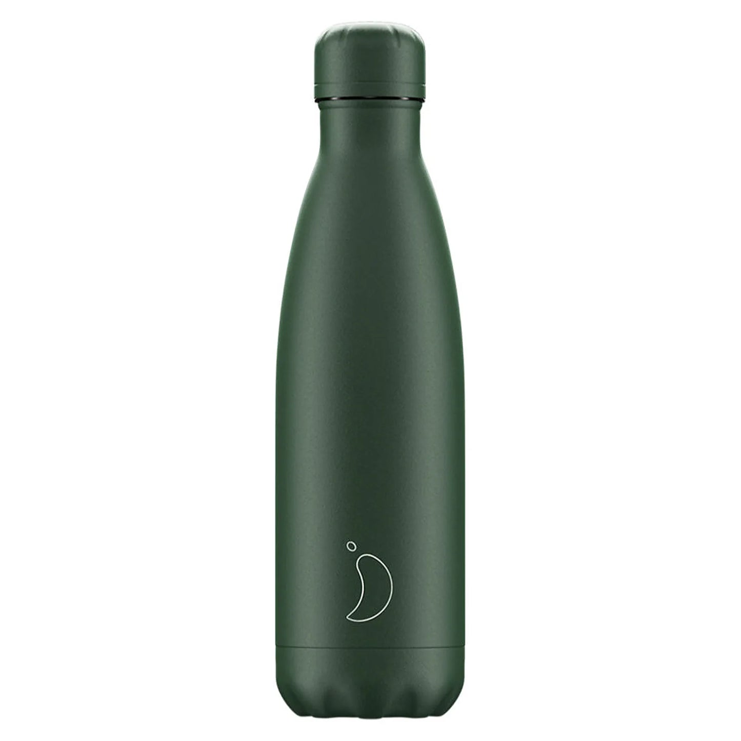 Chilly's Bottles Butelka termiczna Original Matte 500 ml - wariant kolor zielony