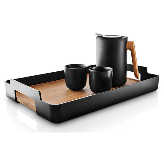 Eva Trio Prostokątna taca do serwowania Nordic Kitchen - wariant kolor czarny
