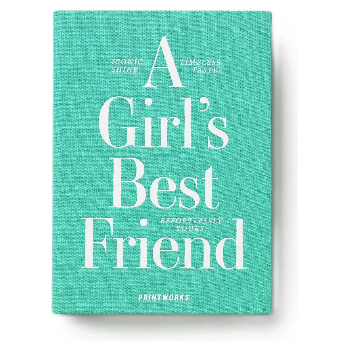 Printworks Pudełko na biżuterię A Girls Best Friend - zdjęcie główne kolor turkusowy - widok 1