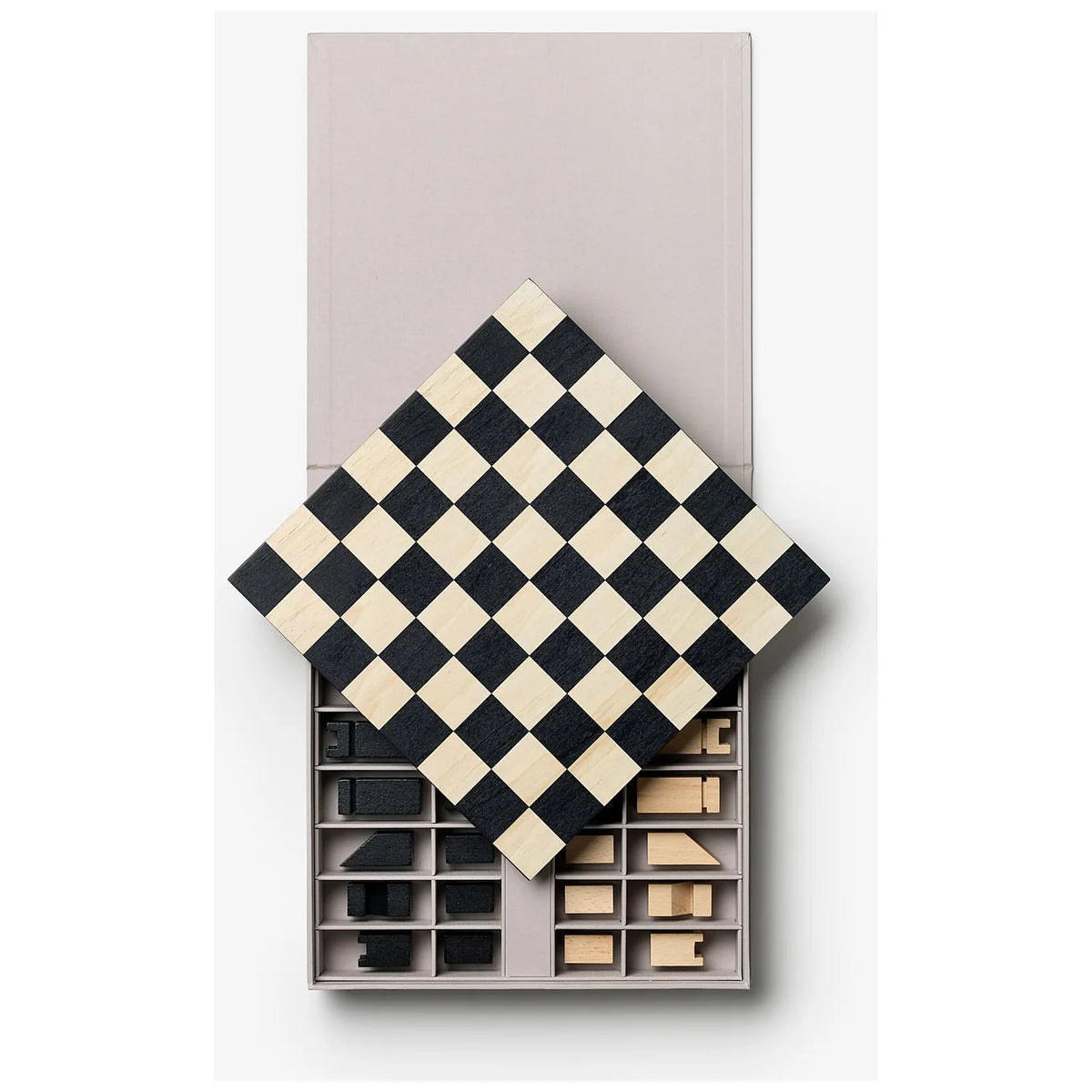 Printworks Szachy drewniane The Functionalist Grey Legacy Collection - widok 9