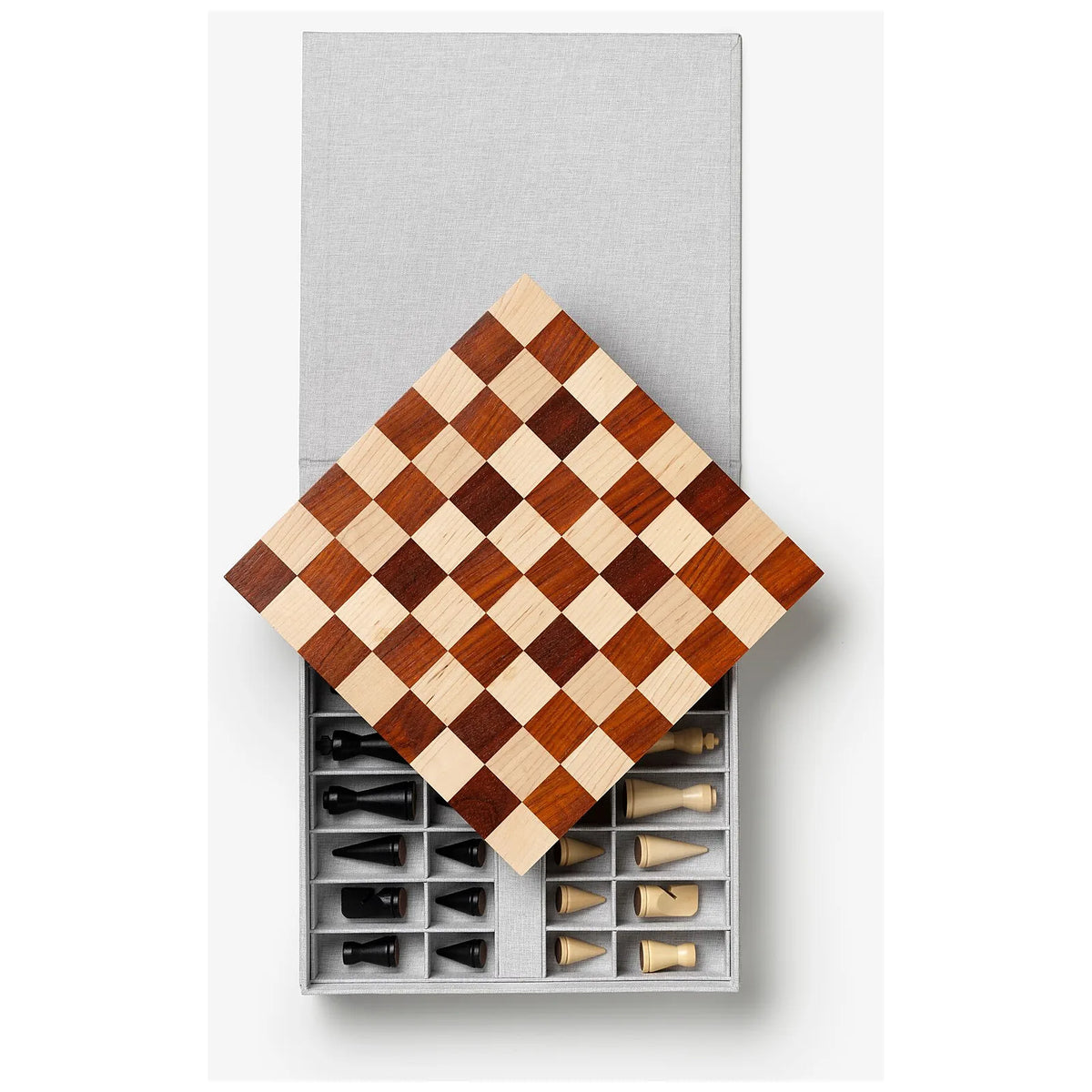 Printworks Szachy drewniane The Modernist Grey Legacy Collection - widok 9