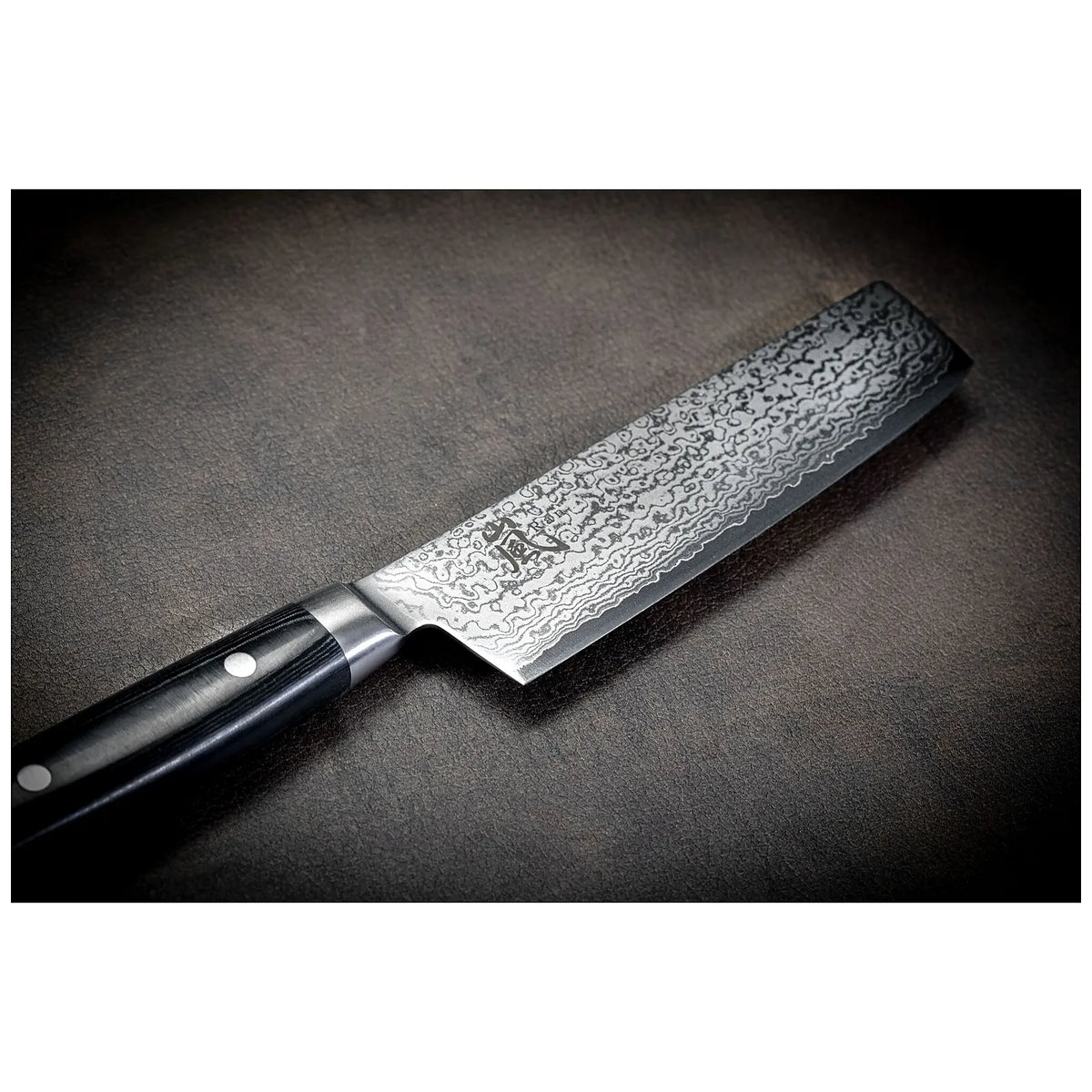 Yaxell Japoński nóż kuchenny Nakiri 16,5 cm Ran - widok 9