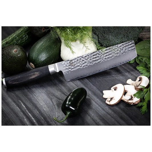 Yaxell Japoński nóż kuchenny Nakiri 16,5 cm Taishi - widok 7