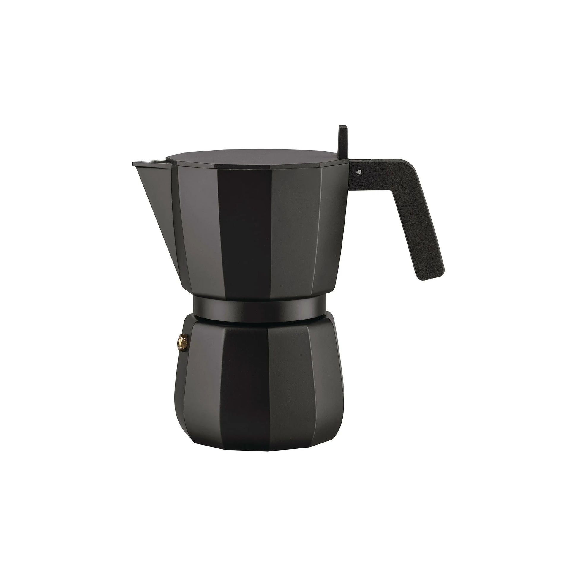 Alessi Ciśnieniowy zaparzacz do espresso Moka – model czarny pojemność 70 ml zdjęcie wariantu DC06-1-B