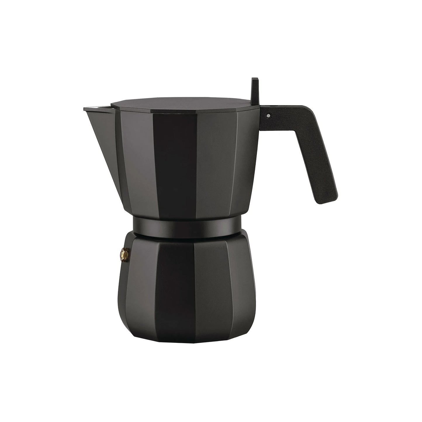 Alessi Ciśnieniowy zaparzacz do espresso Moka – model czarny pojemność 150 ml zdjęcie wariantu DC06-3-B