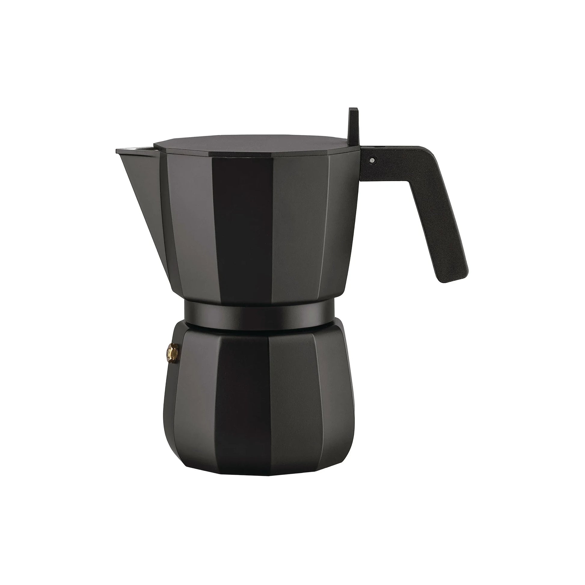 Alessi Ciśnieniowy zaparzacz do espresso Moka – model czarny pojemność 150 ml zdjęcie wariantu DC06-3-B
