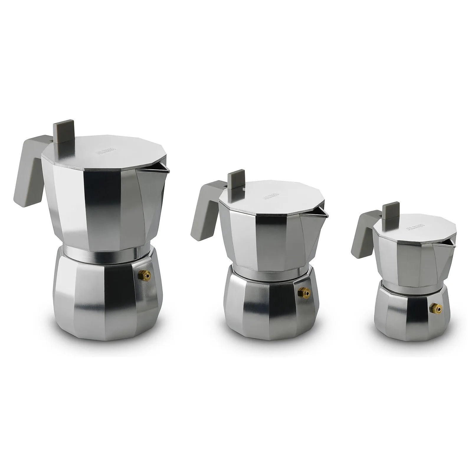Alessi Ciśnieniowy zaparzacz do espresso Moka – model klasyczny pojemność 70 ml widok 3 zdjęcie wariantu DC06-1