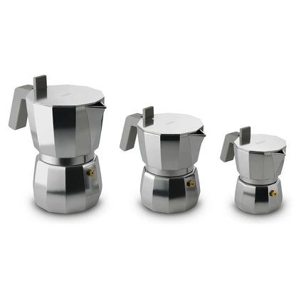 Alessi Ciśnieniowy zaparzacz do espresso Moka – model klasyczny pojemność 70 ml widok 3 zdjęcie wariantu DC06-1