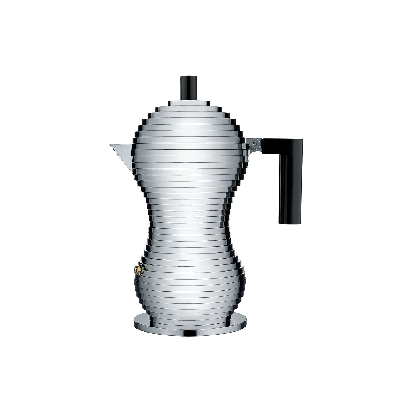 Alessi Ciśnieniowy zaparzacz do kawy Pulcina – czarna rączka pojemność 150 ml zdjęcie wariantu MDL02-3-B