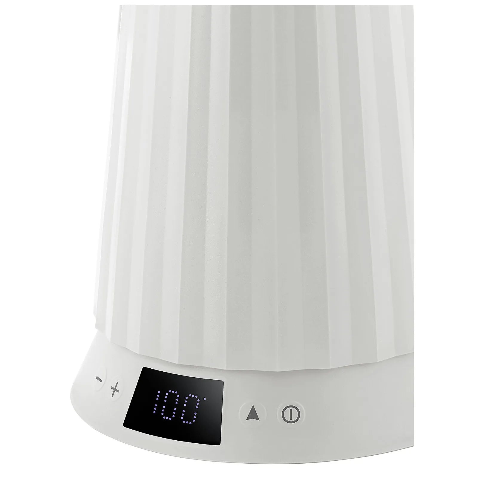 Alessi Czajnik elektryczny z regulacją temperatury Plisse - wersja biała widok 3 zdjęcie wariantu MDL21-W