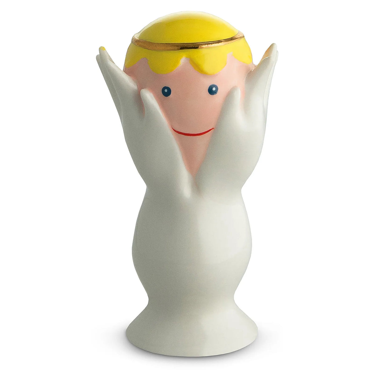 Alessi Figurka z porcelany Happy Eternity Baby Angelo Miracolo - zdjęcie główne