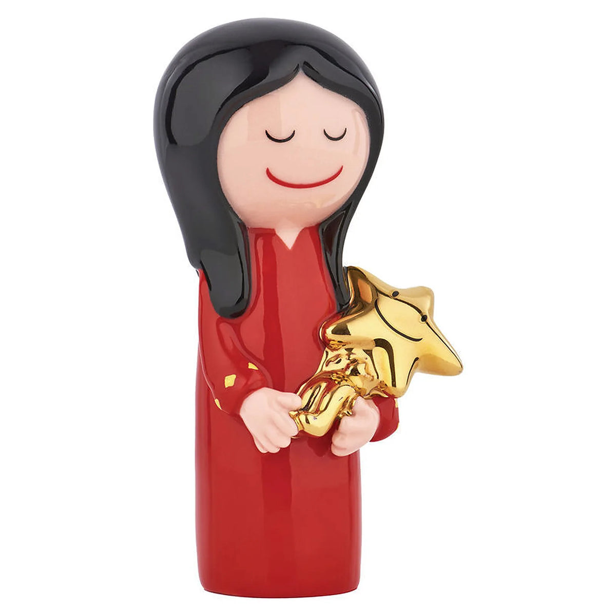 Alessi Figurka z porcelany Happy Eternity Baby Dziecko Gwiazd - zdjęcie 2