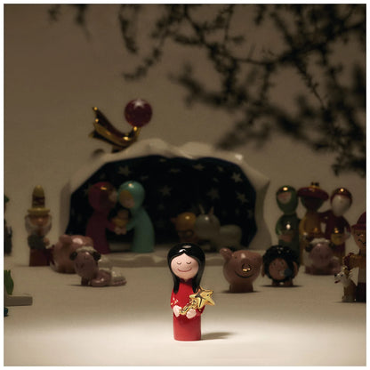Alessi Figurka z porcelany Happy Eternity Baby Dziecko Gwiazd - zdjęcie 4