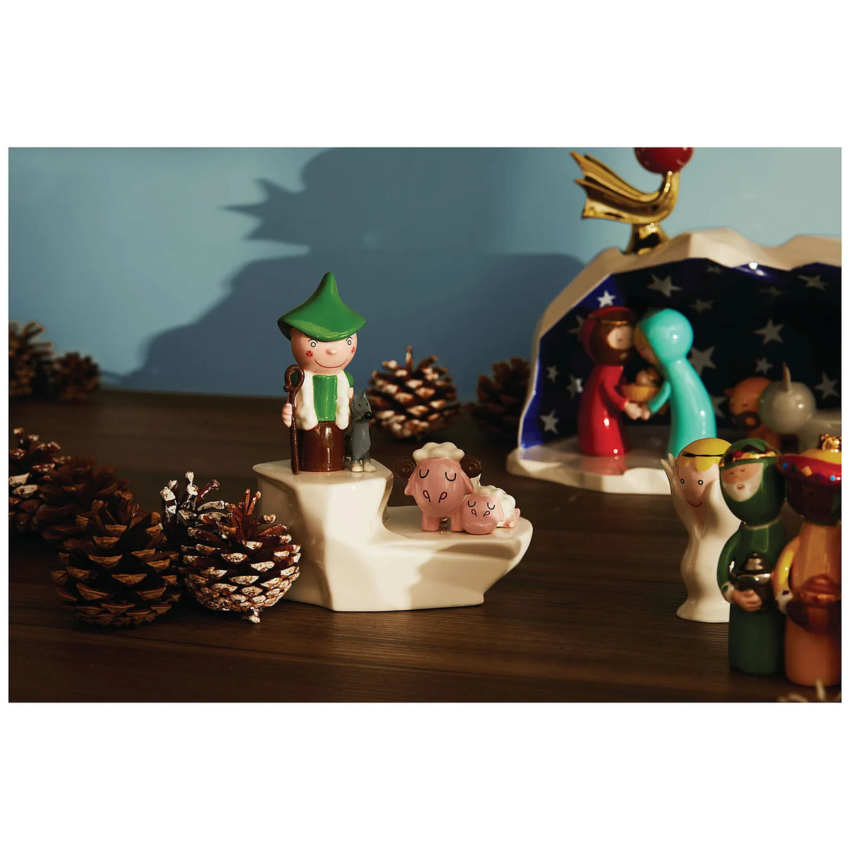 Alessi Figurka z porcelany Happy Eternity Baby La Roccia - zdjęcie 3