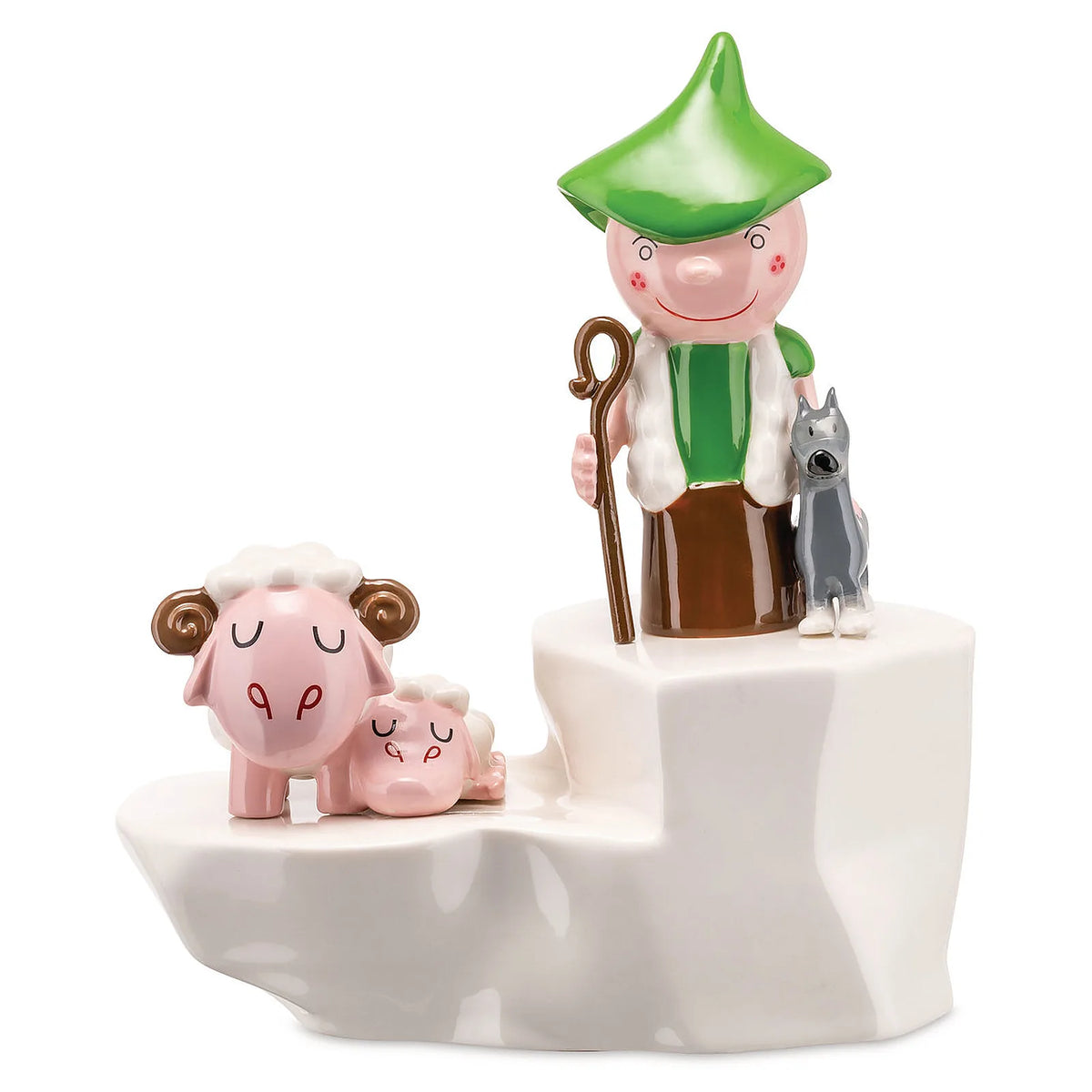 Alessi Figurka z porcelany Happy Eternity Baby Pisoletti - zdjęcie 2