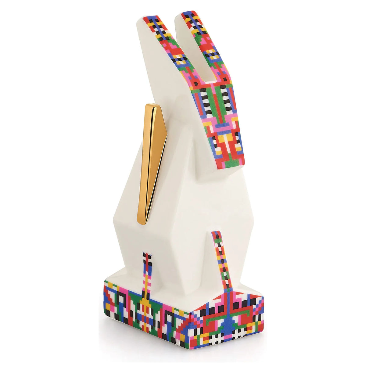 Alessi Figurka z porcelany HOLYHEDRICS Donkey - zdjęcie 2