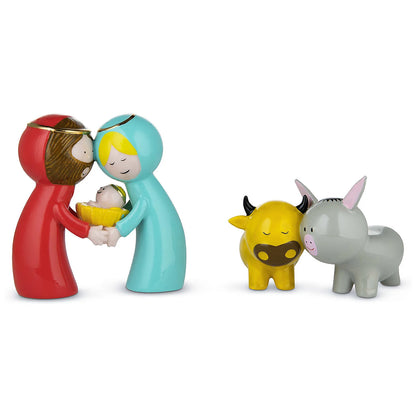 Alessi Figurki z porcelany Happy Eternity Baby - zdjęcie 2