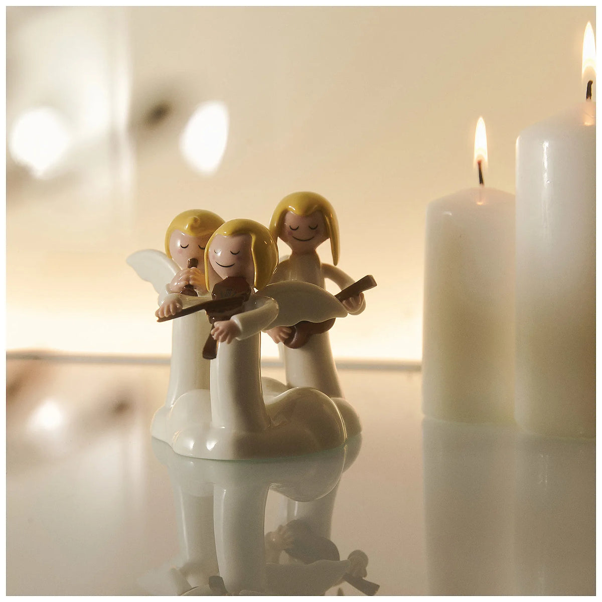 Alessi Figurki z porcelany Happy Eternity Baby Do Re Mi - zdjęcie 3