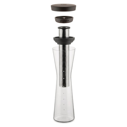 Alessi Karafka do kawy cold brew - kolor brązowy widok 2 zdjęcie wariantu GIA31-BR