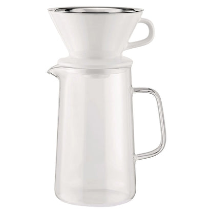 Alessi Karafka z filtrem do slow coffee - widok główny zdjęcie wariantu KT01S1