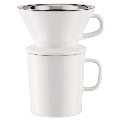 Alessi Karafka z filtrem do slow coffee - widok 2 zdjęcie wariantu KT01S1