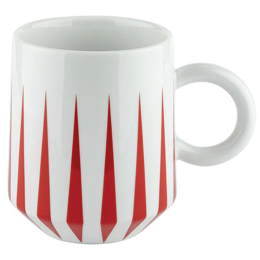 Alessi Kubek z porcelany DELIGHT - zdjęcie główne kolor czerwony