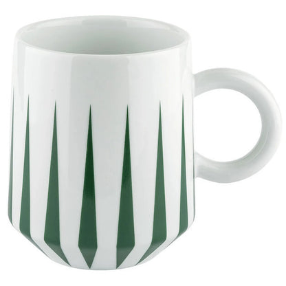 Alessi Kubek z porcelany DELIGHT - wariant kolor zielony