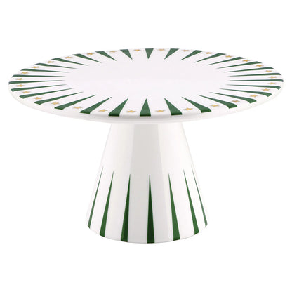 Alessi Porcelanowa patera DELIGHT - wariant kolor zielony