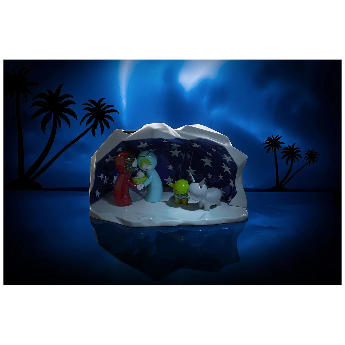 Alessi Porcelanowa szopka Happy Eternity Baby - zdjęcie 3