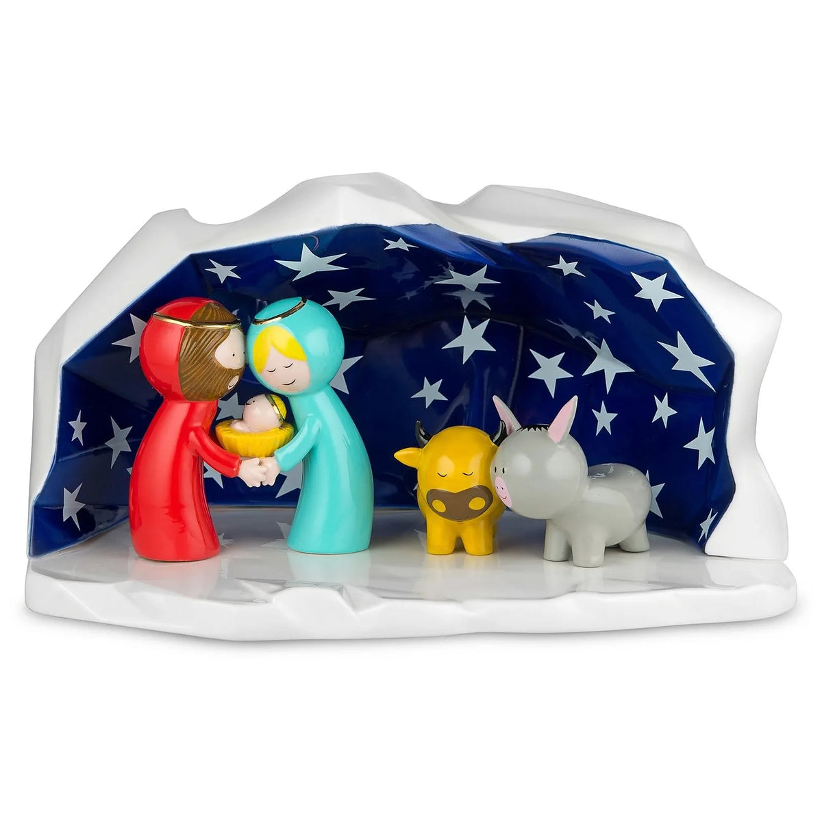 Alessi Porcelanowa szopka Happy Eternity Baby - zdjęcie 4