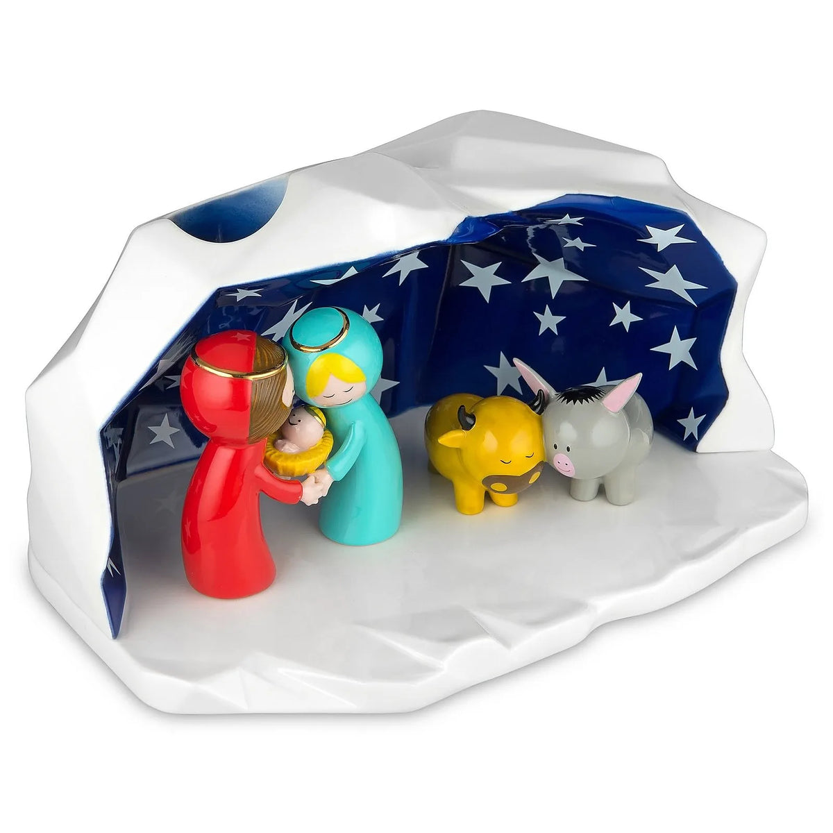 Alessi Porcelanowa szopka Happy Eternity Baby - zdjęcie 5
