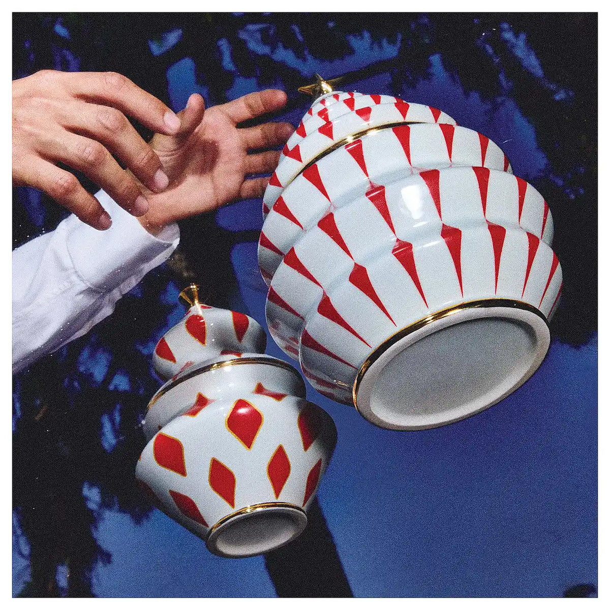 Alessi Porcelanowy pojemnik na ciastka DELIGHT - zdjęcie 5