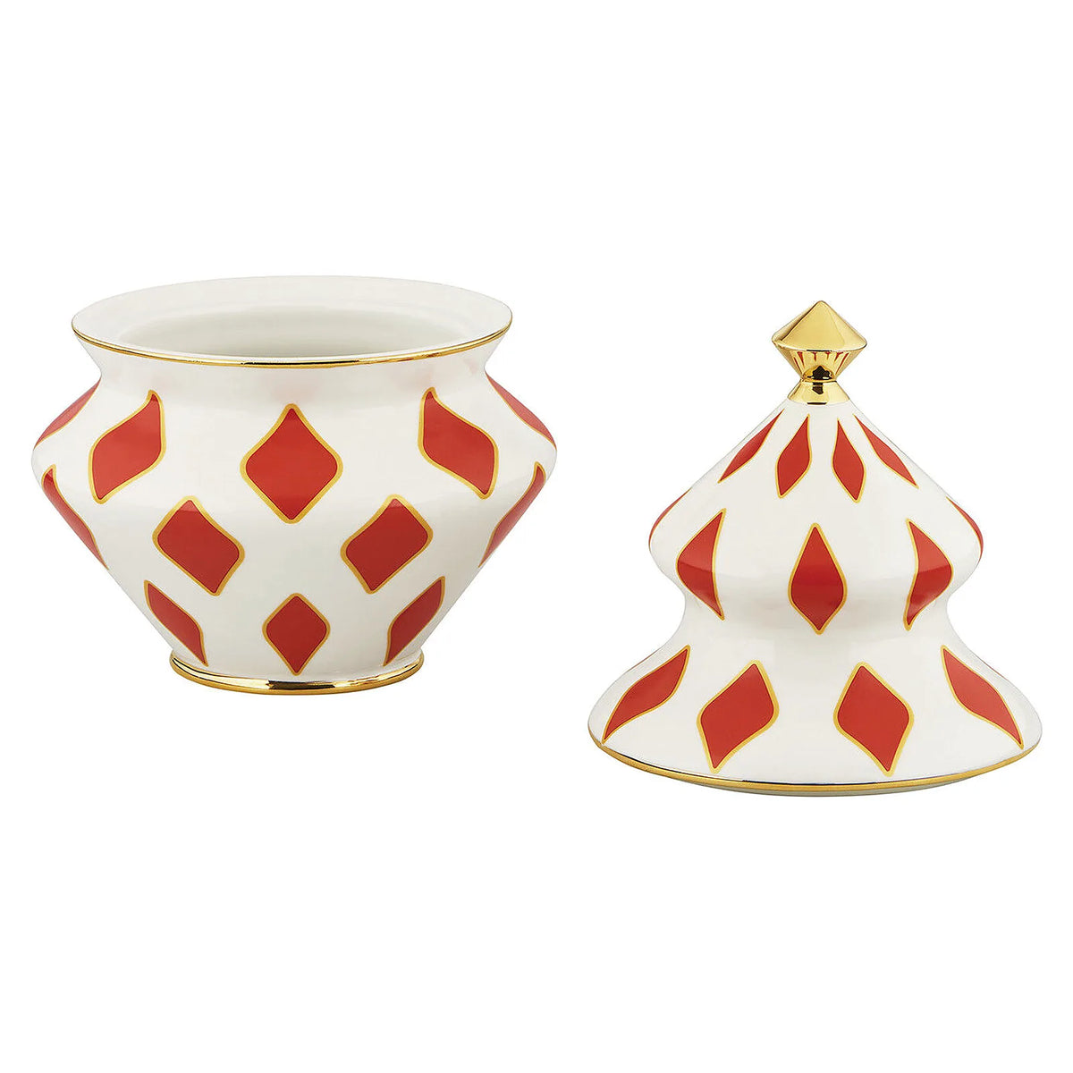 Alessi Porcelanowy pojemnik na słodycze DELIGHT - zdjęcie 3