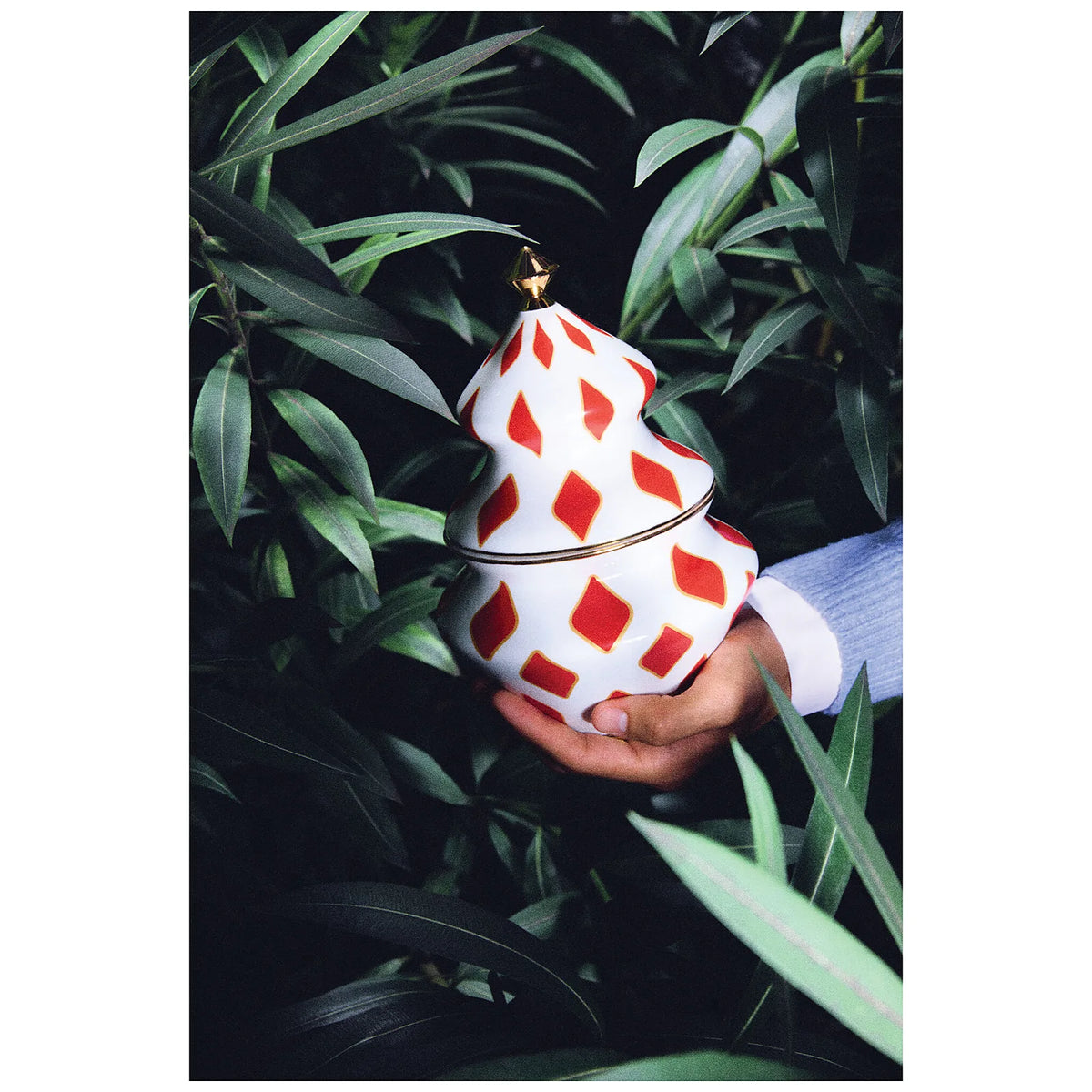 Alessi Porcelanowy pojemnik na słodycze DELIGHT - zdjęcie 6