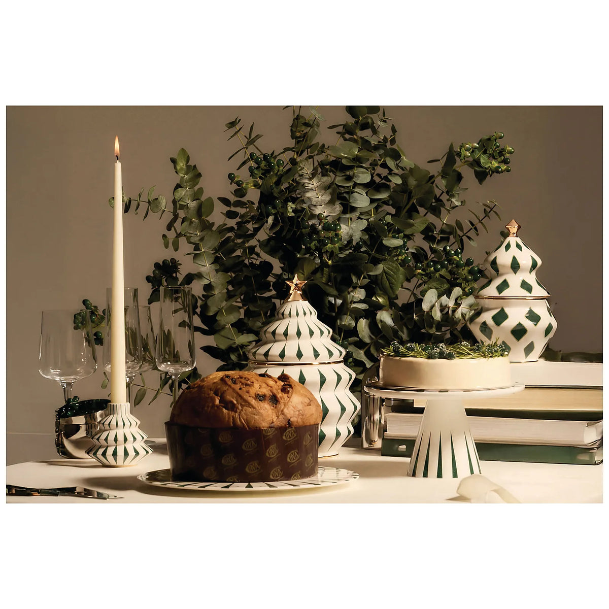 Alessi Porcelanowy pojemnik na słodycze DELIGHT - zdjęcie 11