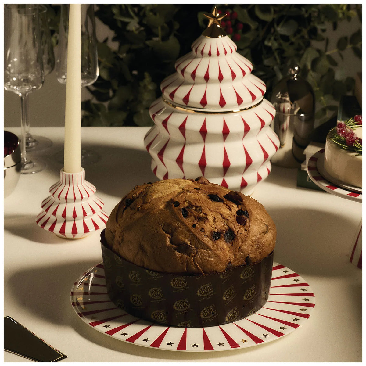 Alessi Porcelanowy świecznik DELIGHT - zdjęcie 4