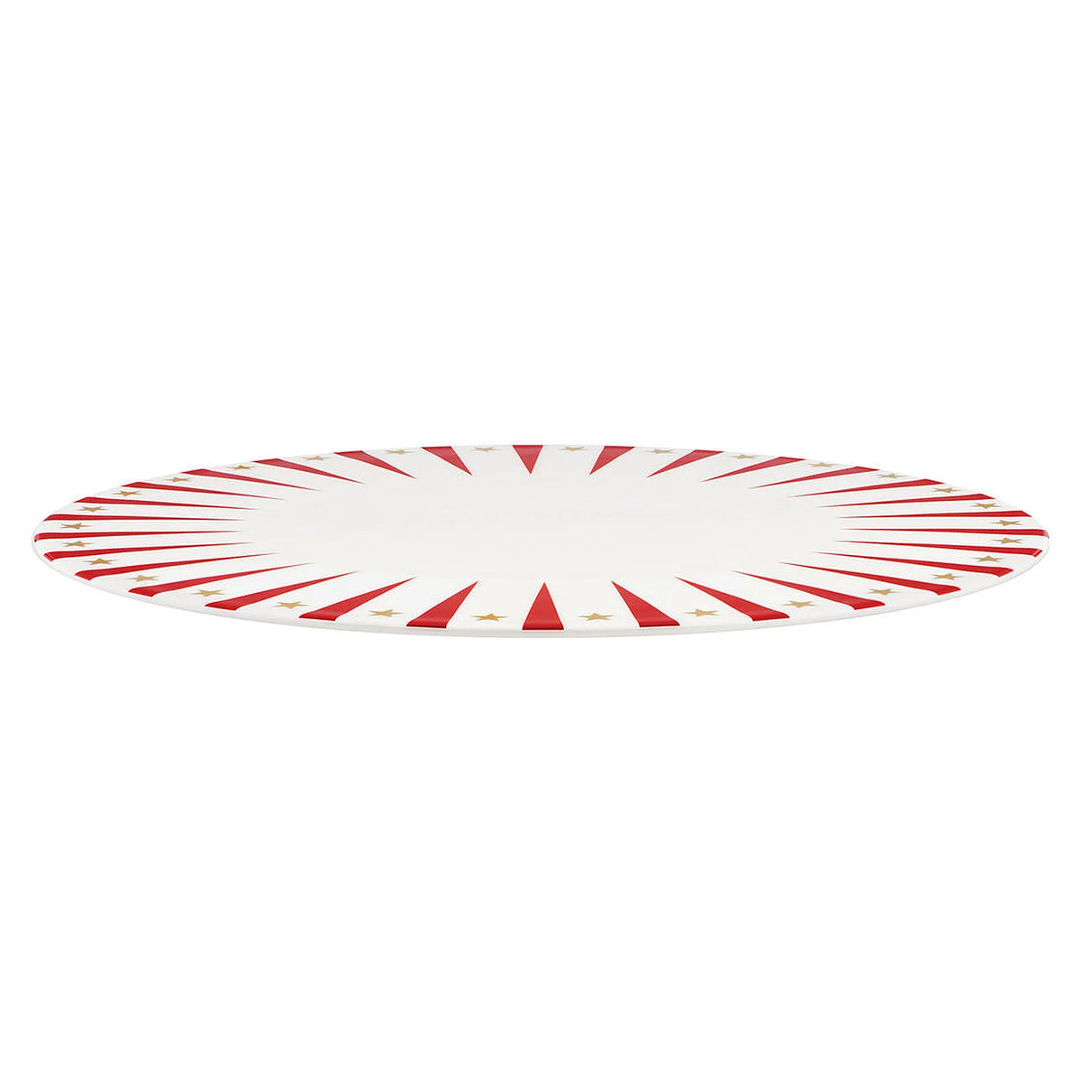 Alessi Porcelanowy talerz DELIGHT - zdjęcie główne kolor czerwony