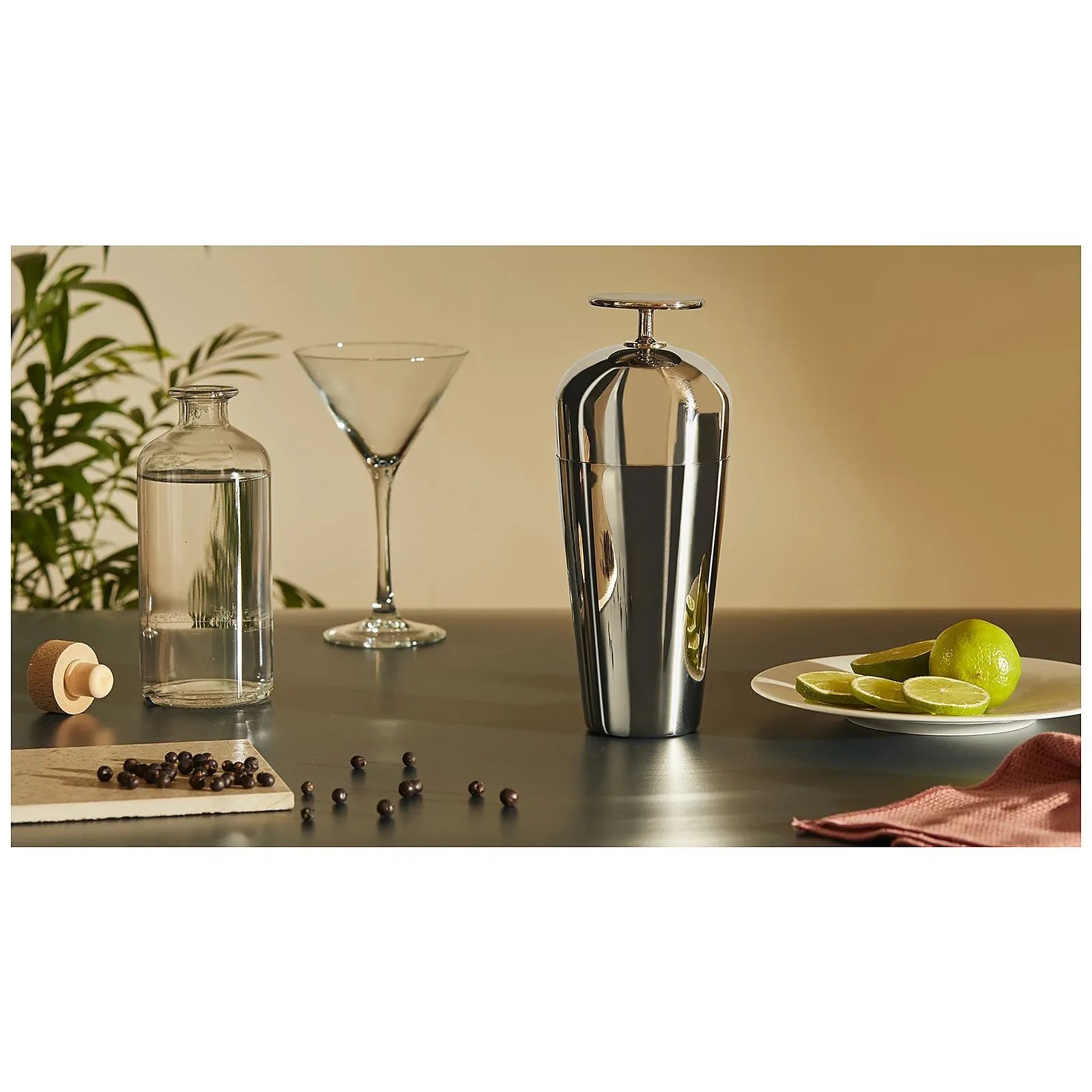 Alessi Shaker barmański ze stali nierdzewnej - widok 4 zdjęcie wariantu 500ML-GIA26