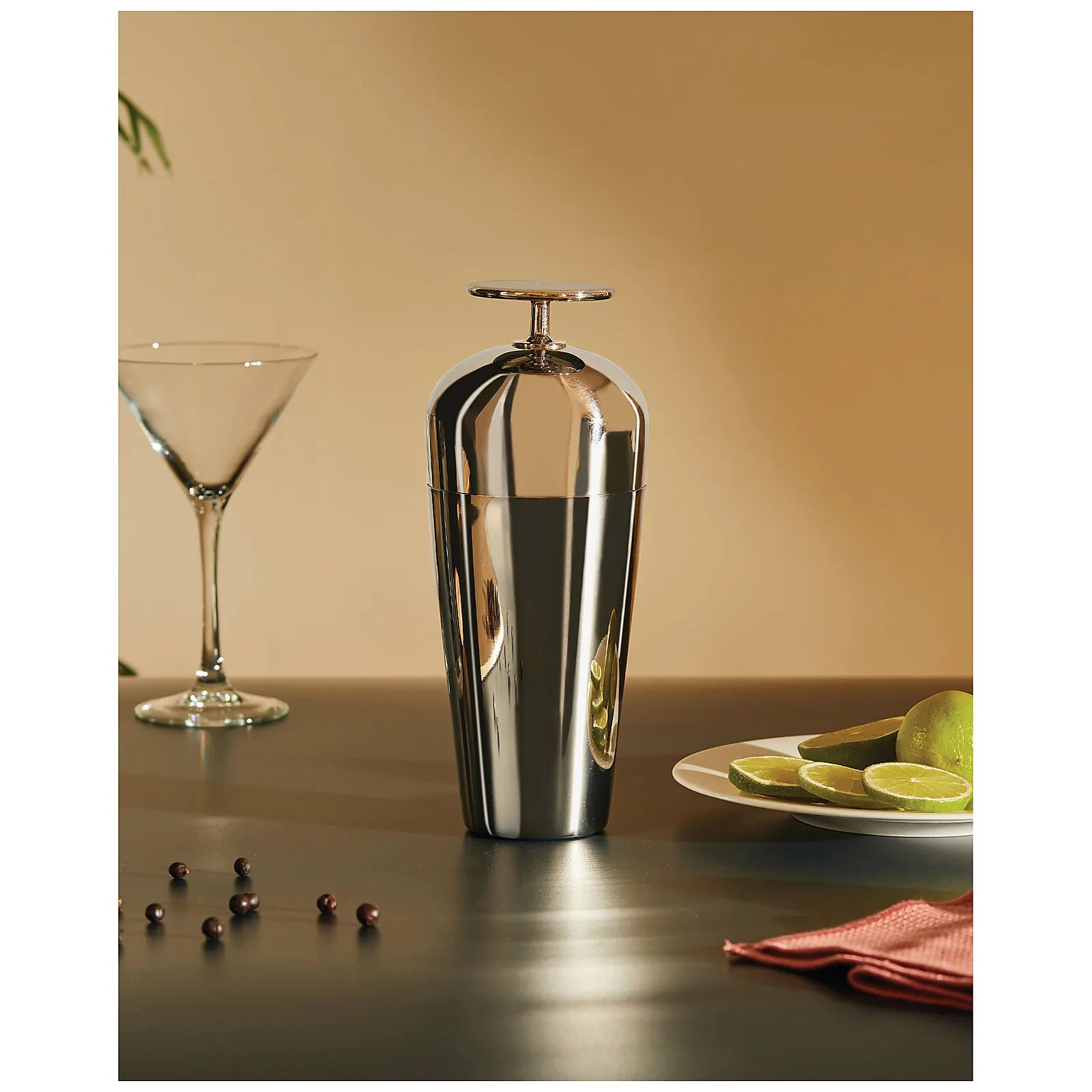 Alessi Shaker barmański ze stali nierdzewnej - widok 6 zdjęcie wariantu 500ML-GIA26