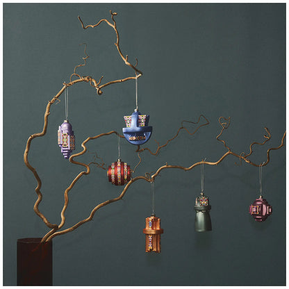 Alessi Szklana bombka choinkowa HOLYHEDRICS Arch - zdjęcie 2