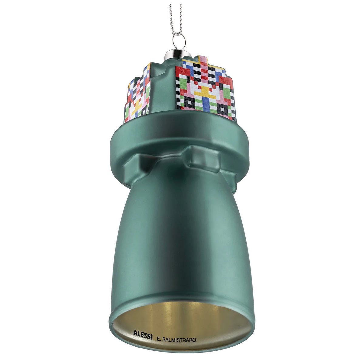 Alessi Szklana bombka choinkowa HOLYHEDRICS Bell - zdjęcie 3