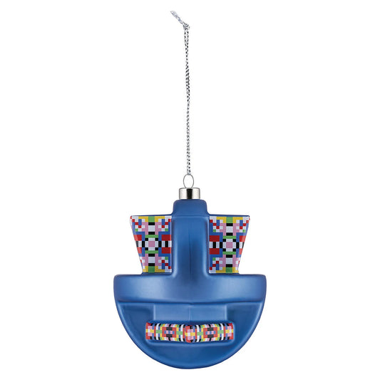 Alessi Szklana bombka choinkowa HOLYHEDRICS Glow - zdjęcie główne